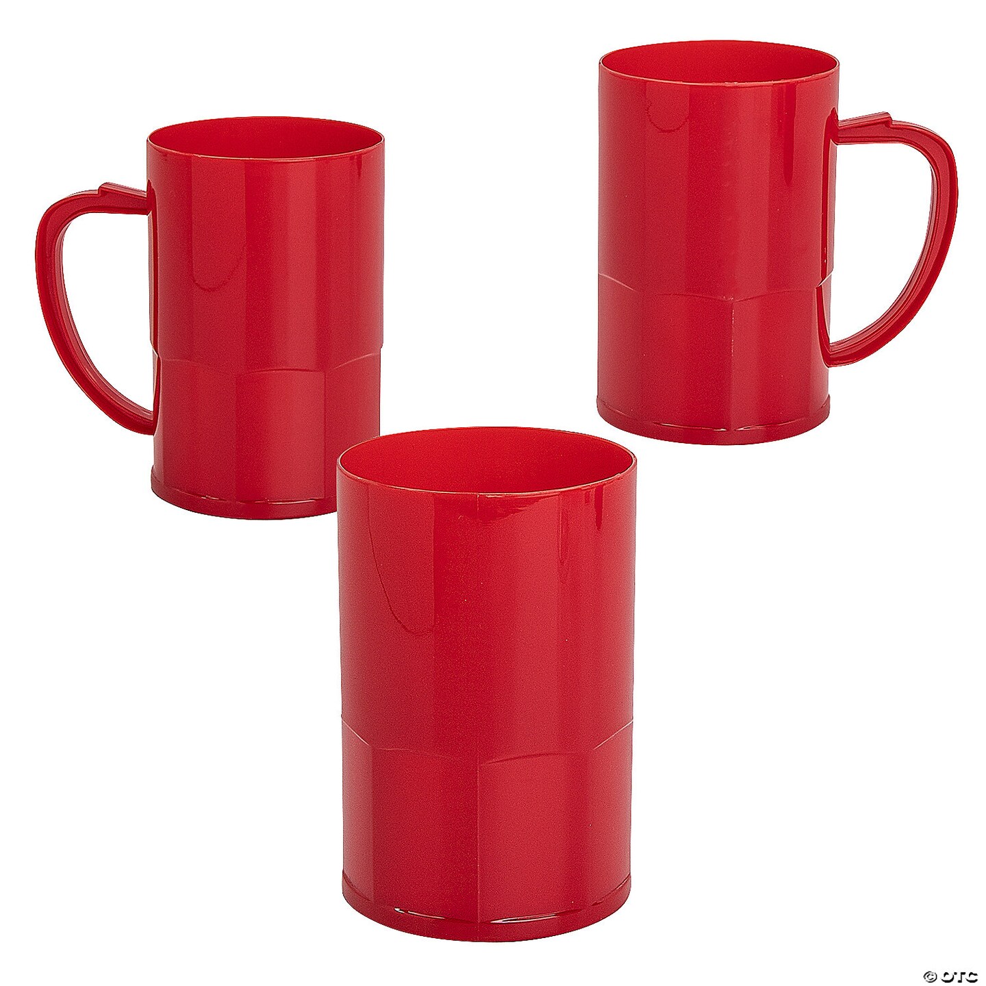14 oz. Red Reusable Plastic Mugs - 12 Ct., Color: Red | Michaels