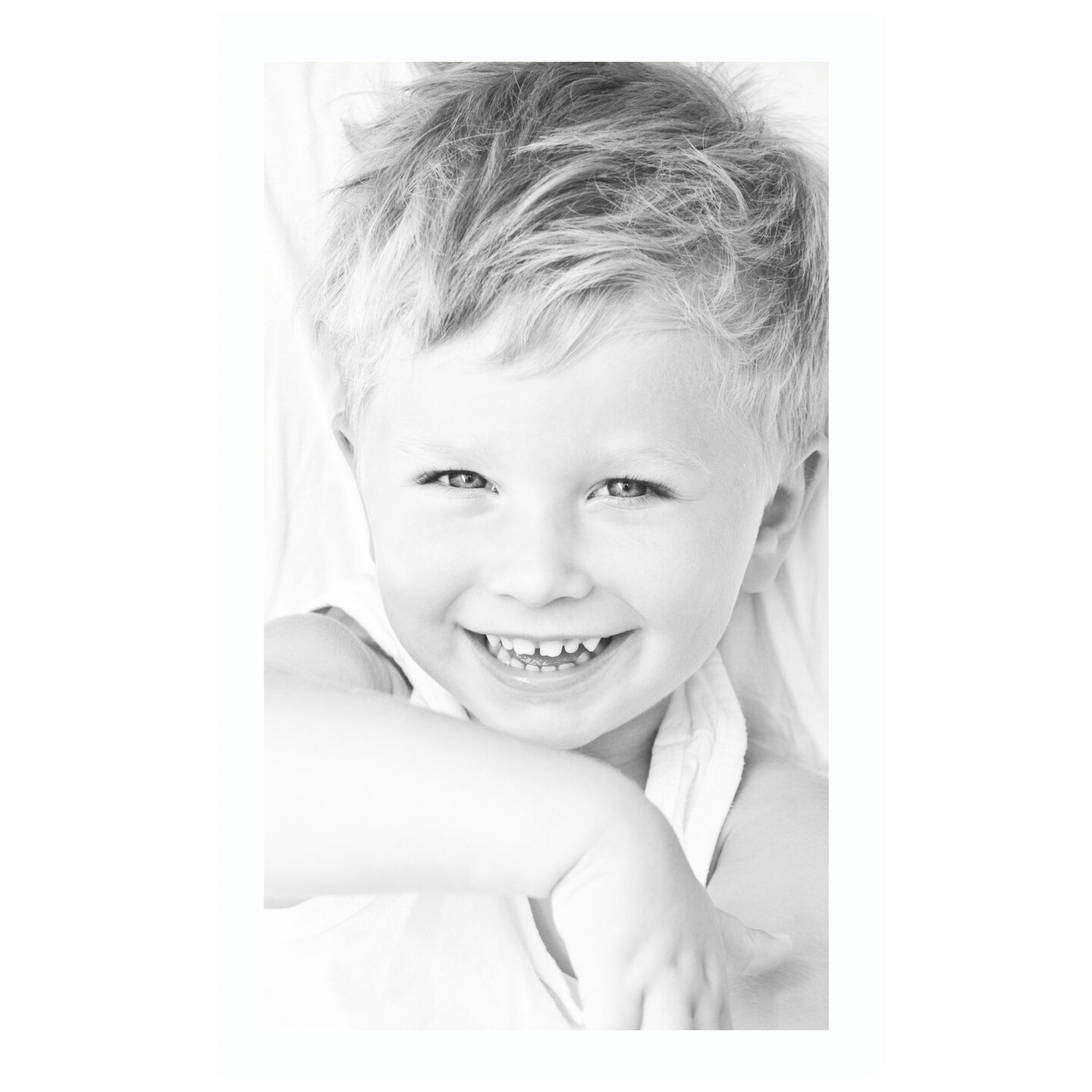 Custom Super White Mat, Available in Image Sizes 4x4&#x22; to 20x32&#x22;, Outside Size is 4&#x22; Larger Than Image Size
