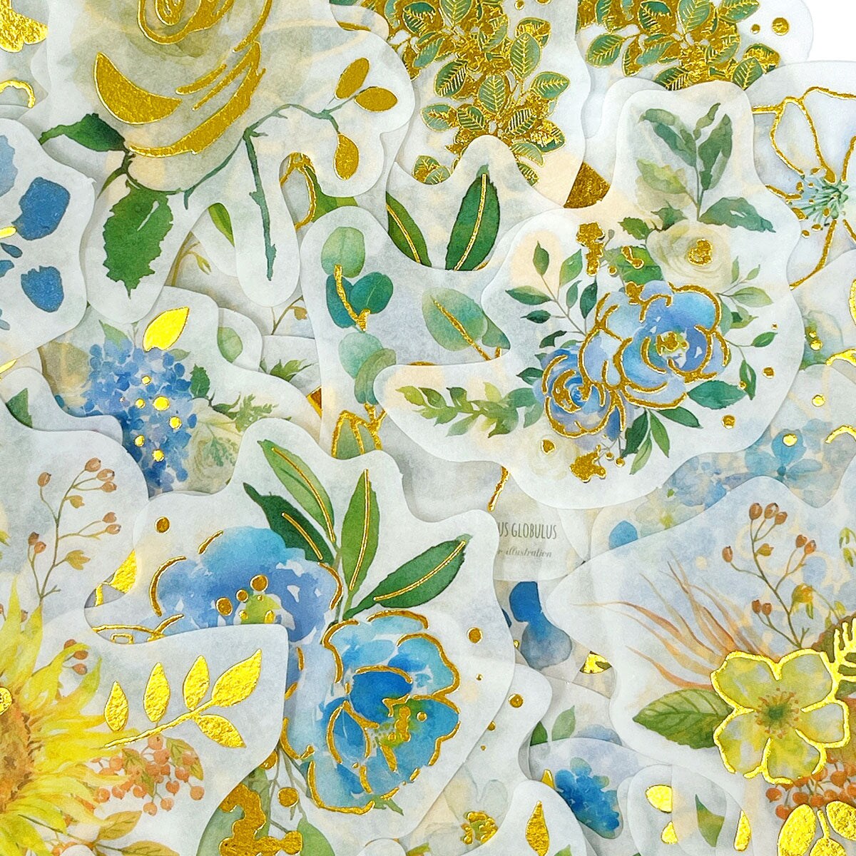 Wrapables Decorative Scrapbooking Washi Stickers, DIY Crafts for Stationery, Diary, Card Making (60 pcs)