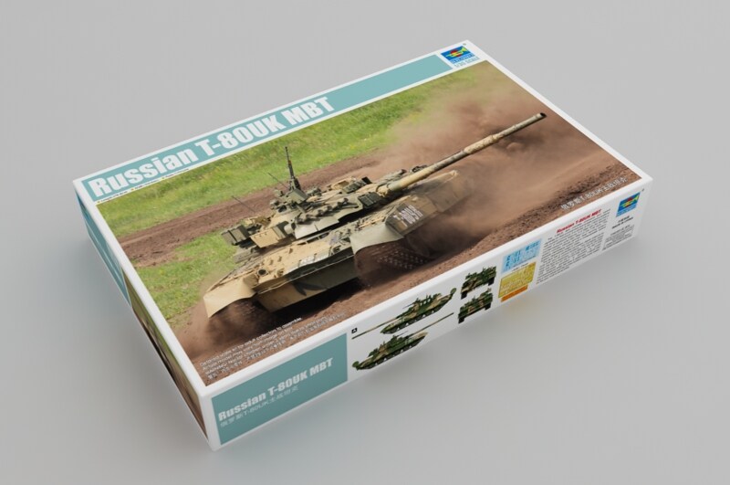 Trumpeter  1/35 RUSSIAN T-80UK MBT 1/35 Plastic Model