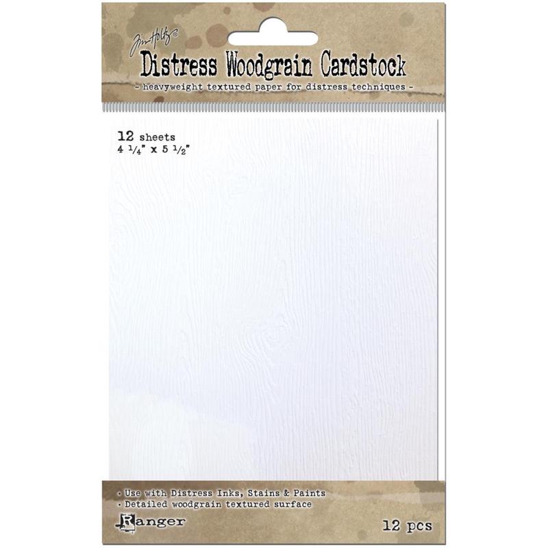 Tim Holtz Distress Woodgrain Paper - Ranger