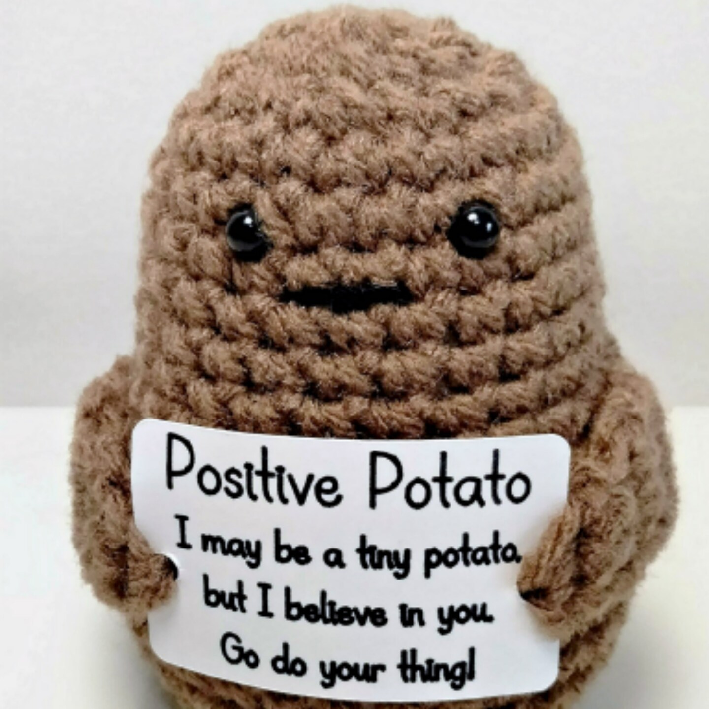  Handmade Funny Positive Potato Crochet Potato Stuffed