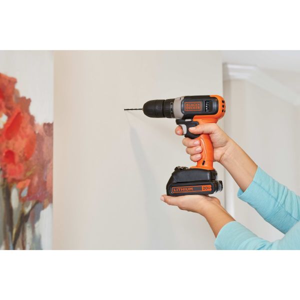 BLACK+DECKER 20V MAX* Drill with Home Tool Kit, 66-Piece (BCKSB62C1)  Michaels