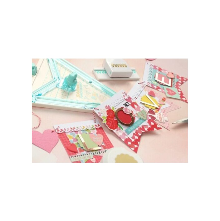 We R Memory Keepers Banner Punch Board 662565 BY American Crafts