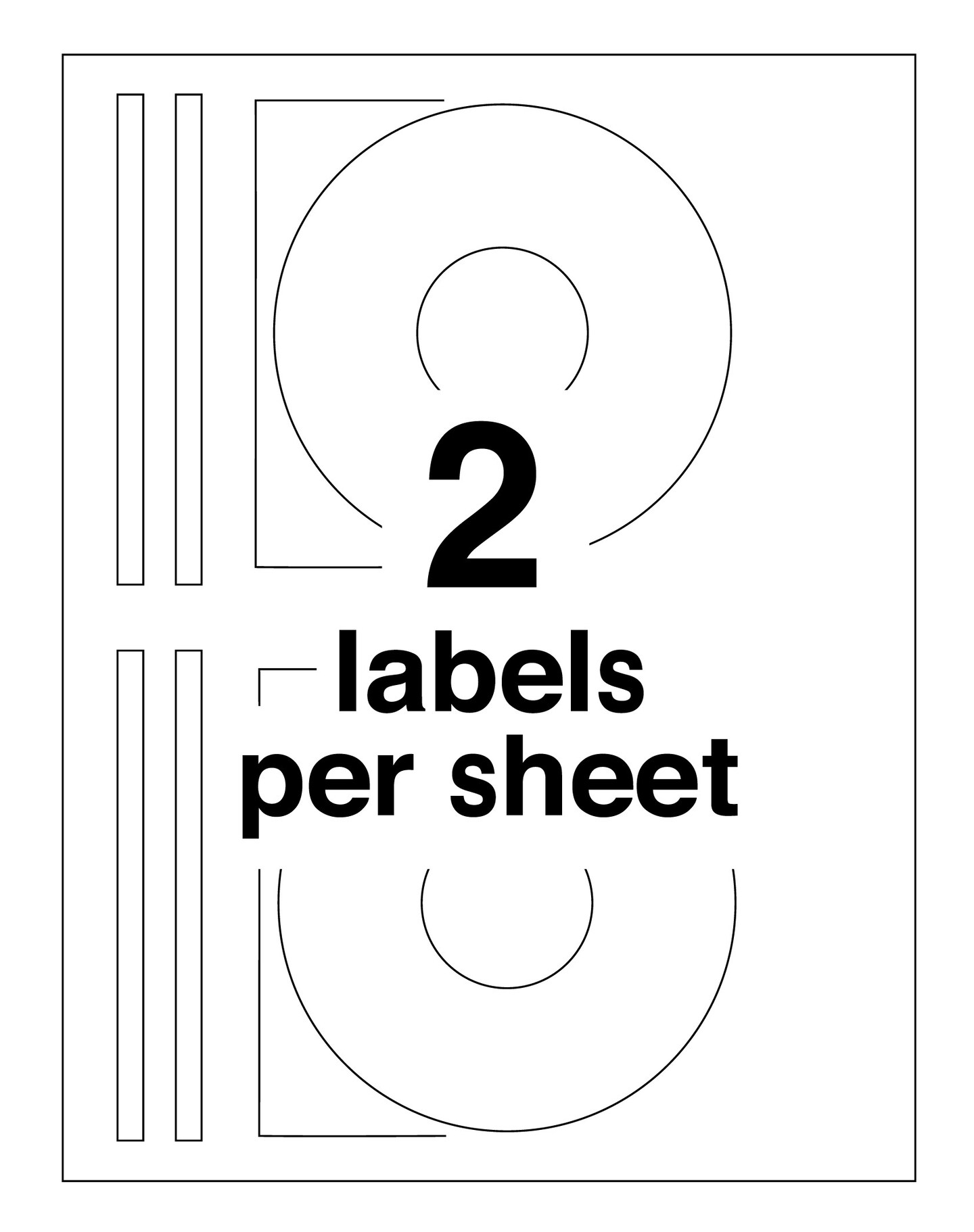 Avery CD/DVD Labels for Color Lasers, 30 Disc Labels &#x26; 60 Spine Labels (6692)