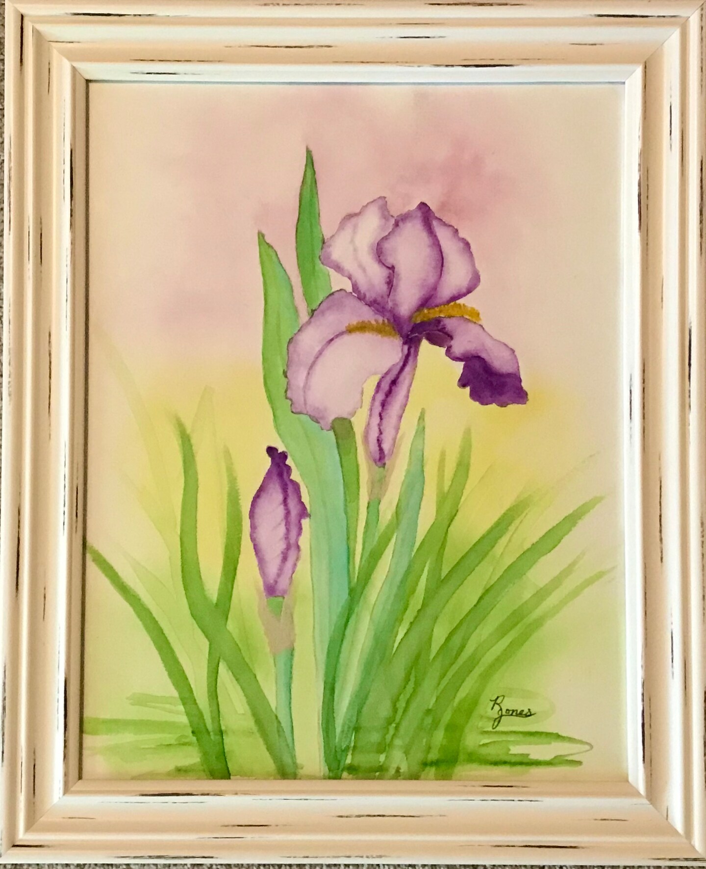 Original Watercolor Iris Painting | MakerPlace by Michaels