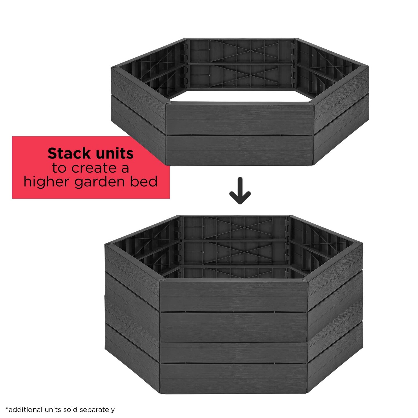 BLACK+DECKER 3 Ft. Raised Garden Bed (BDSTGA9368)