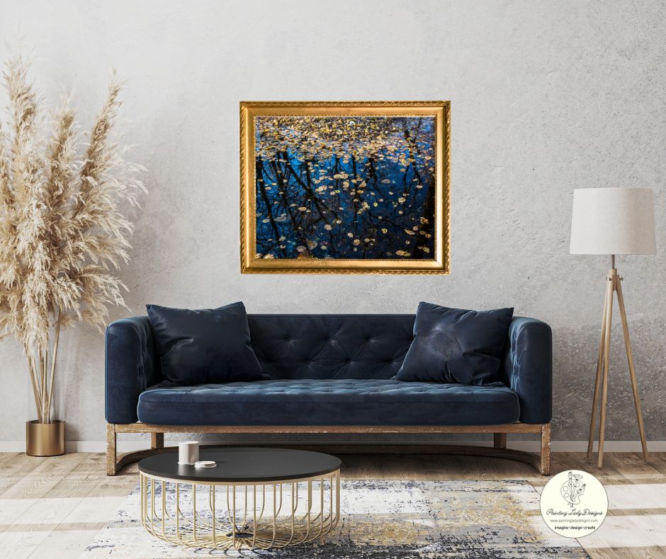 Reflections of Fall - Art paper for Decoupage and Mixed Media by Painting Lady Designs