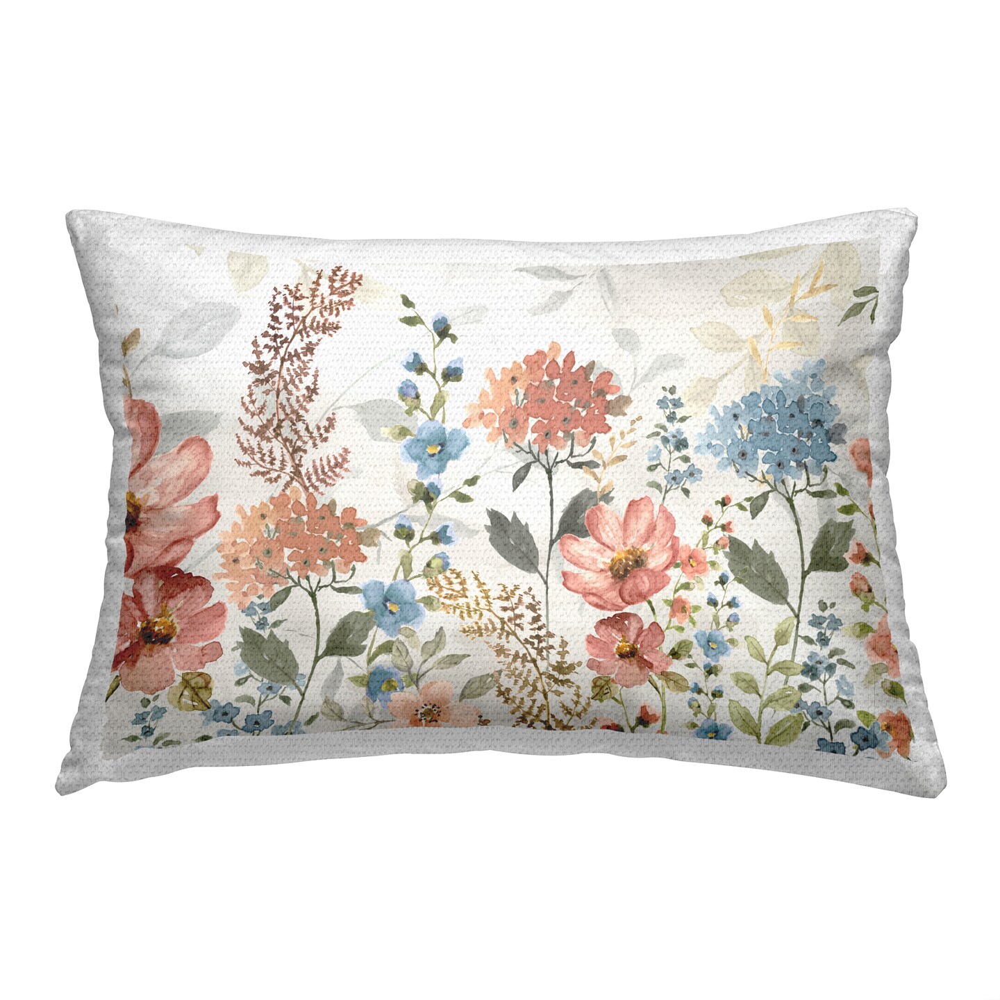 Stupell Industries Spring Florals Pattern Outdoor Printed Pillow