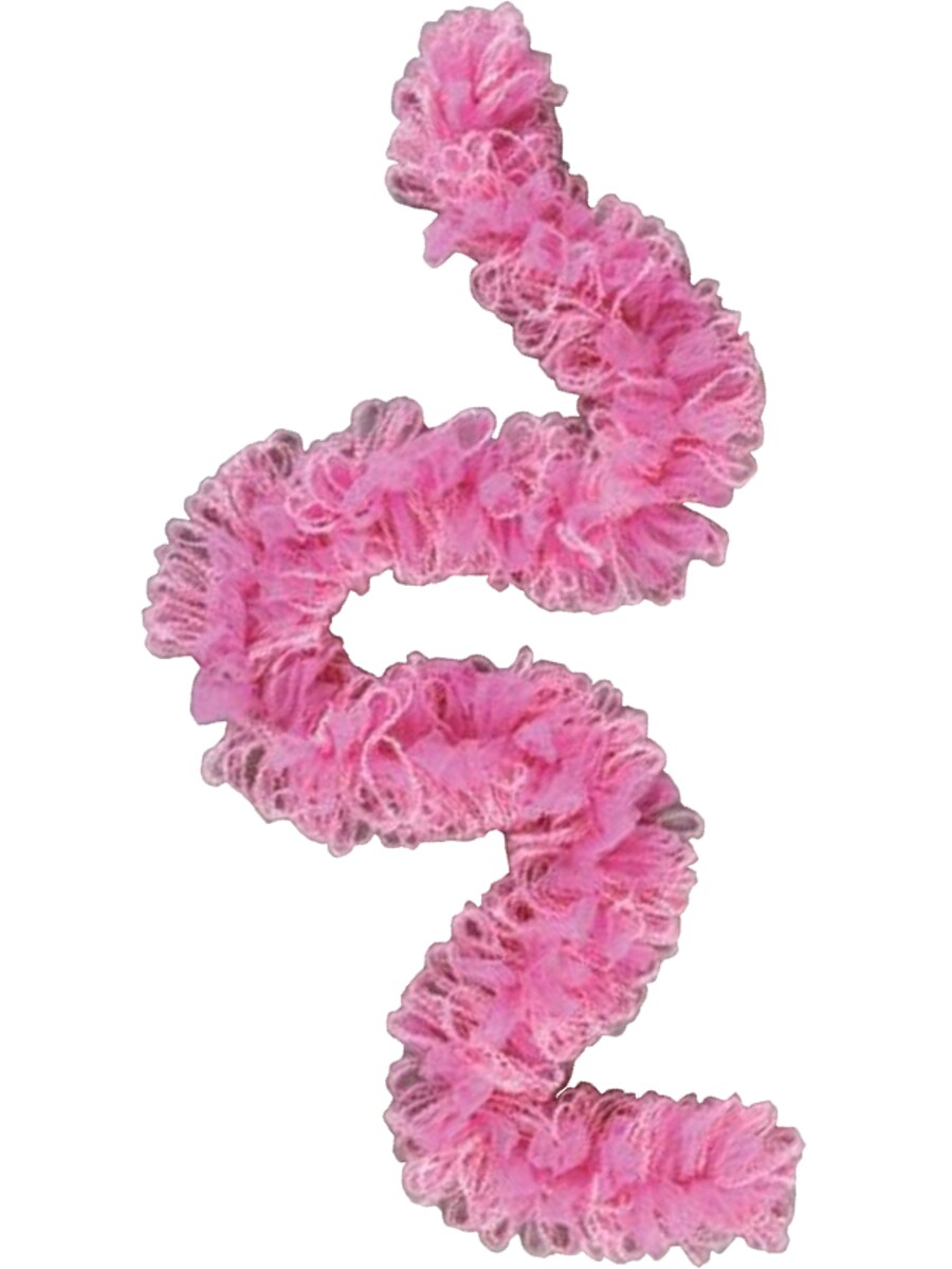 Fancy Pink Fabric Boa Costume Accessory