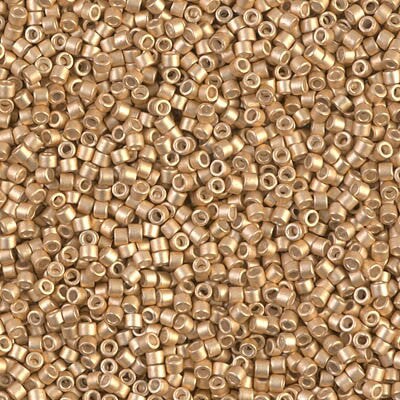 Miyuki Delica Bead 11/0 - DB1153 - Galvanized Semi-Frosted Mead