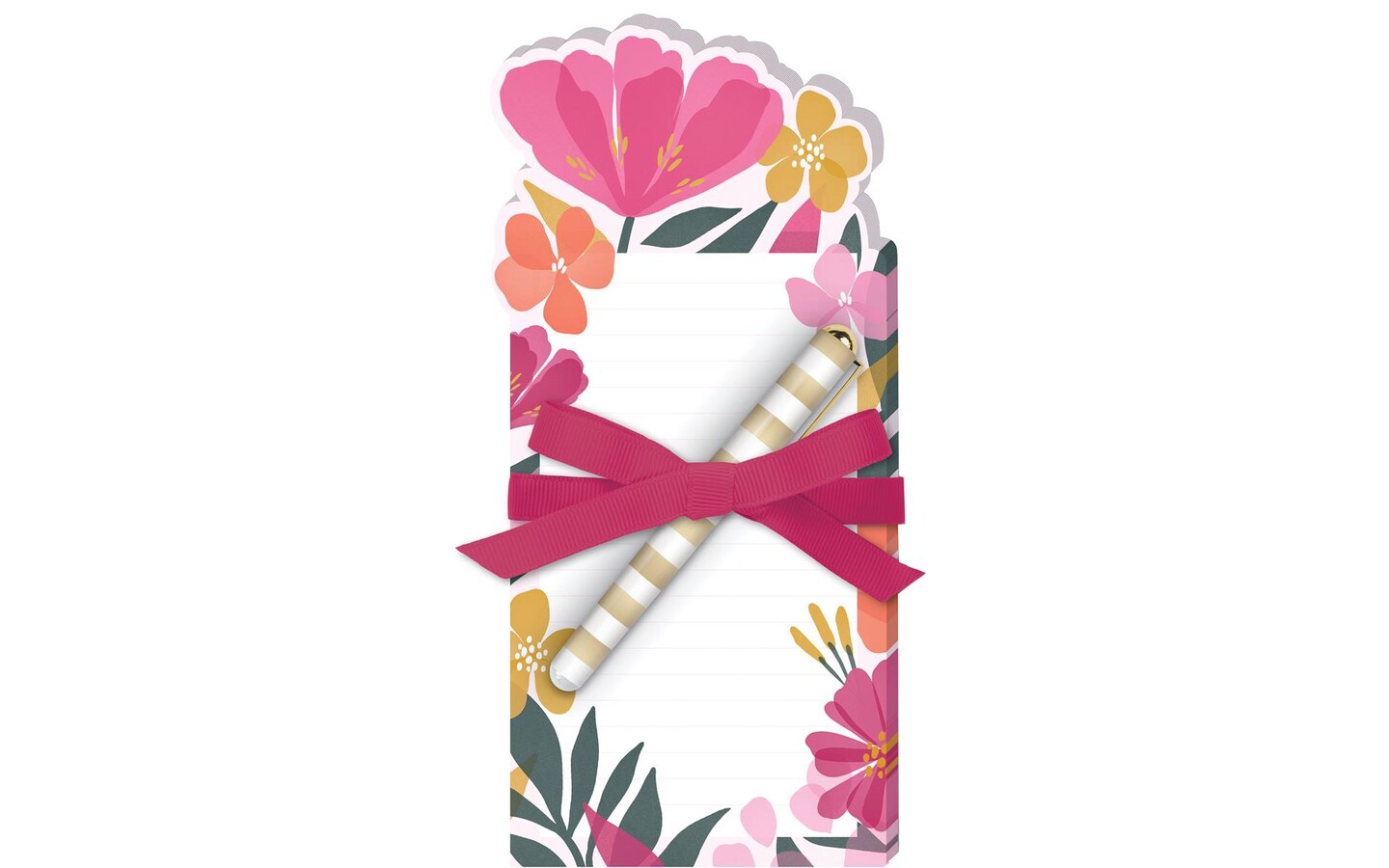 Lady Jayne Die Cut Note Pad W/Pen Blosom Michaels