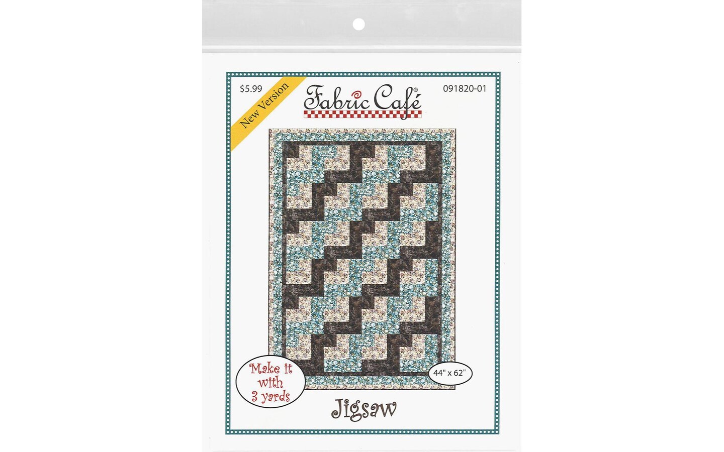 Jigsaw - 3 Yard Quilt Pattern