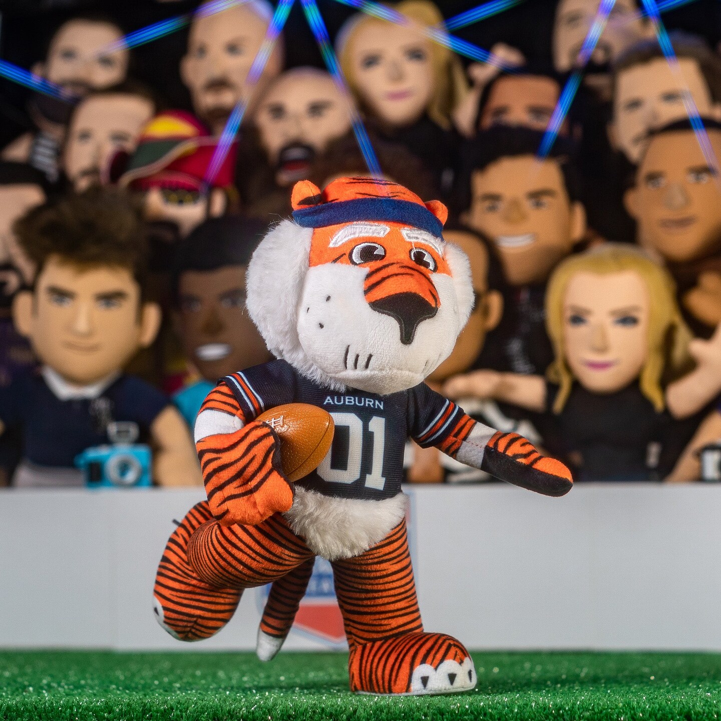 Bleacher Creatures Auburn Tigers Aubie 10&#x22; Mascot Plush Figure
