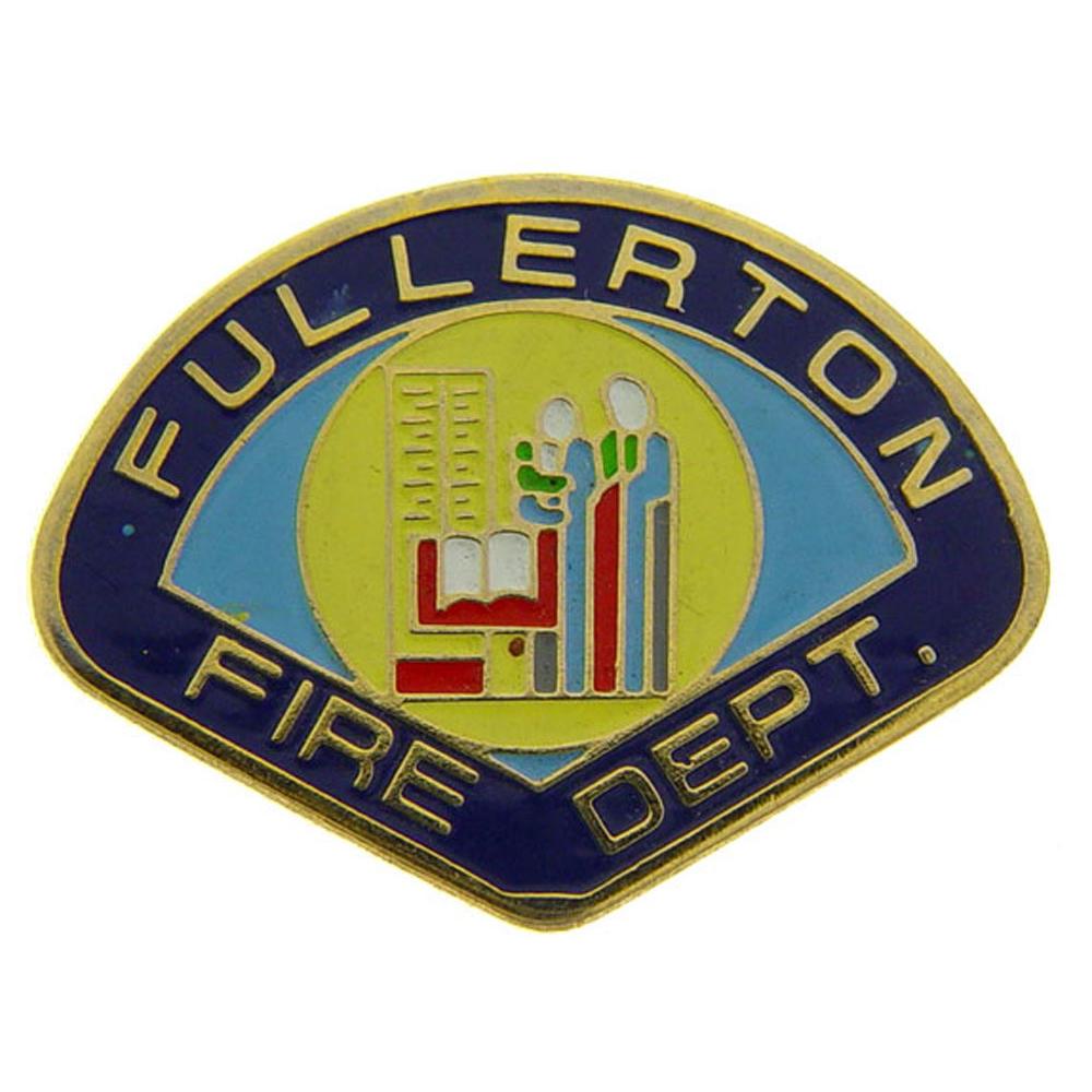 Fullerton Fire Department Pin 1&#x22;