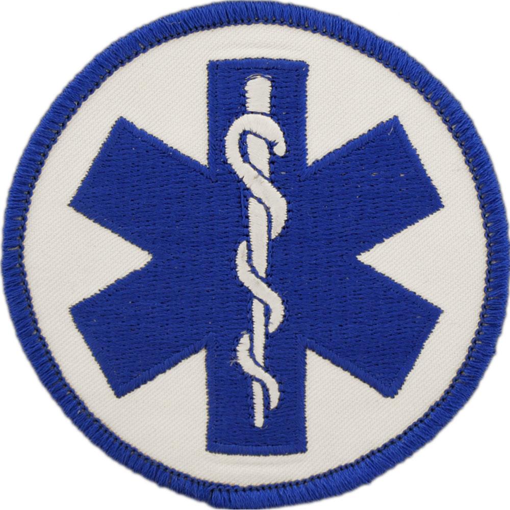 EagleEmblems PM3957 Patch-EMS,Logo-Plain (Staff of Asclepius) (3'')