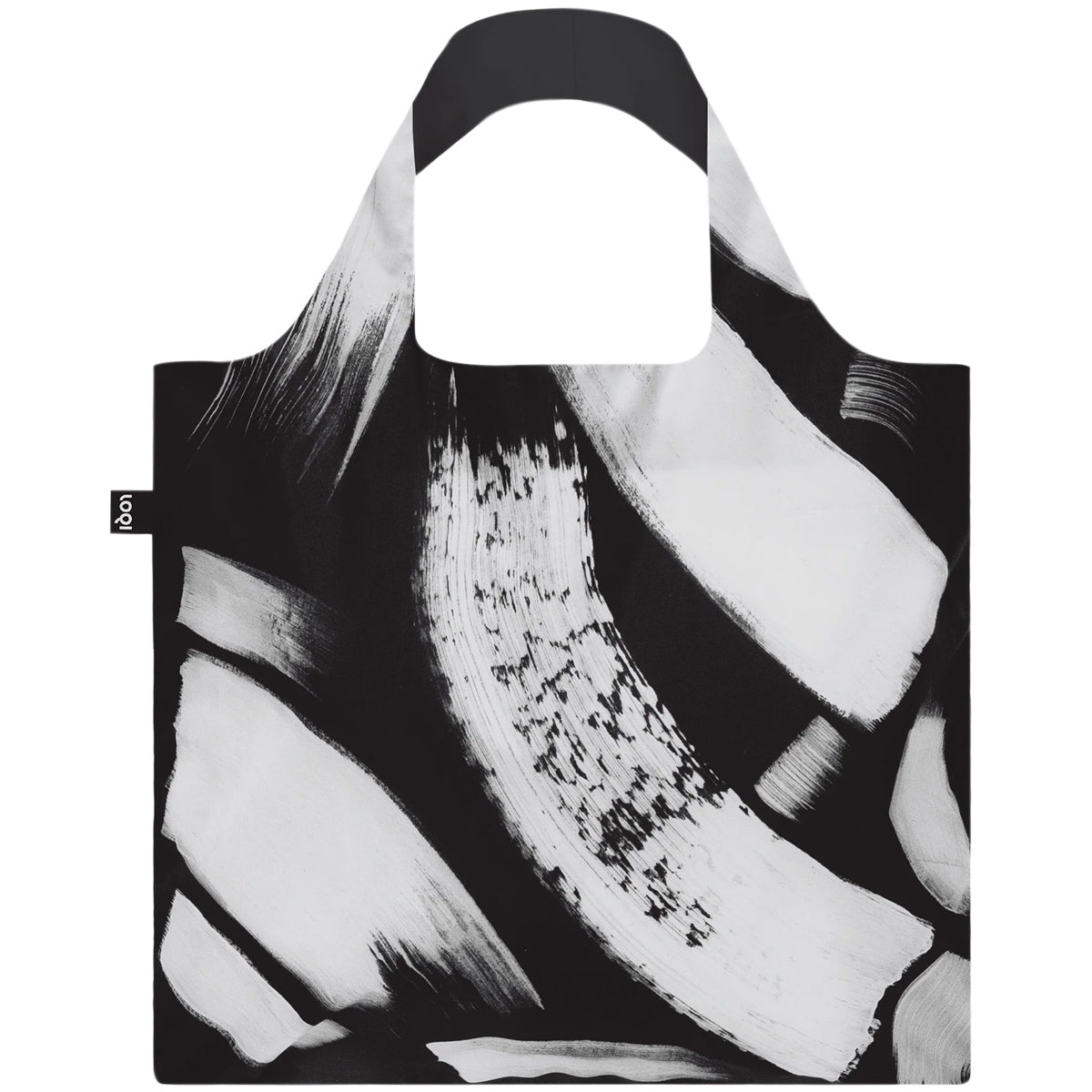 LOQI Reusable Shopping Bag, Paint Strokes