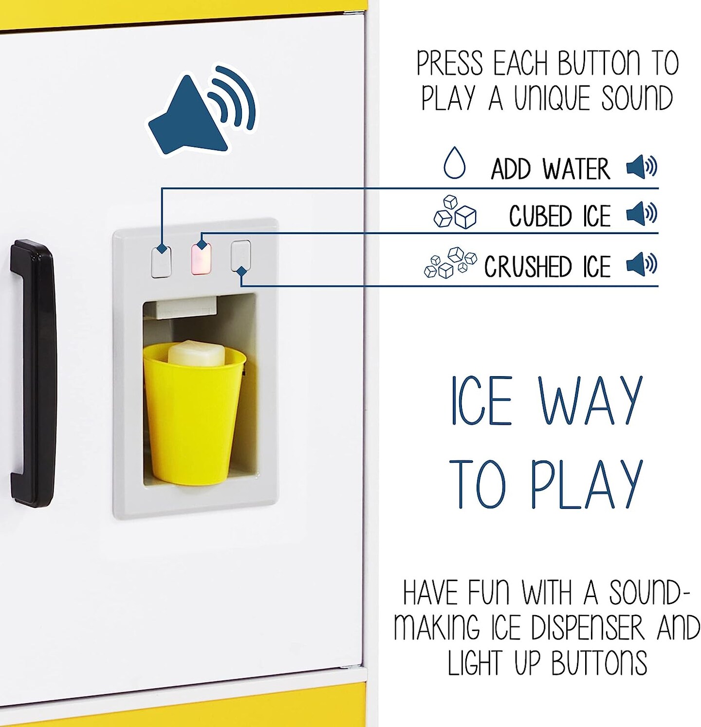 Lil’ Jumbl Double-Sided Restaurant Playset for Kids, Wooden Pretend Diner Set Toy