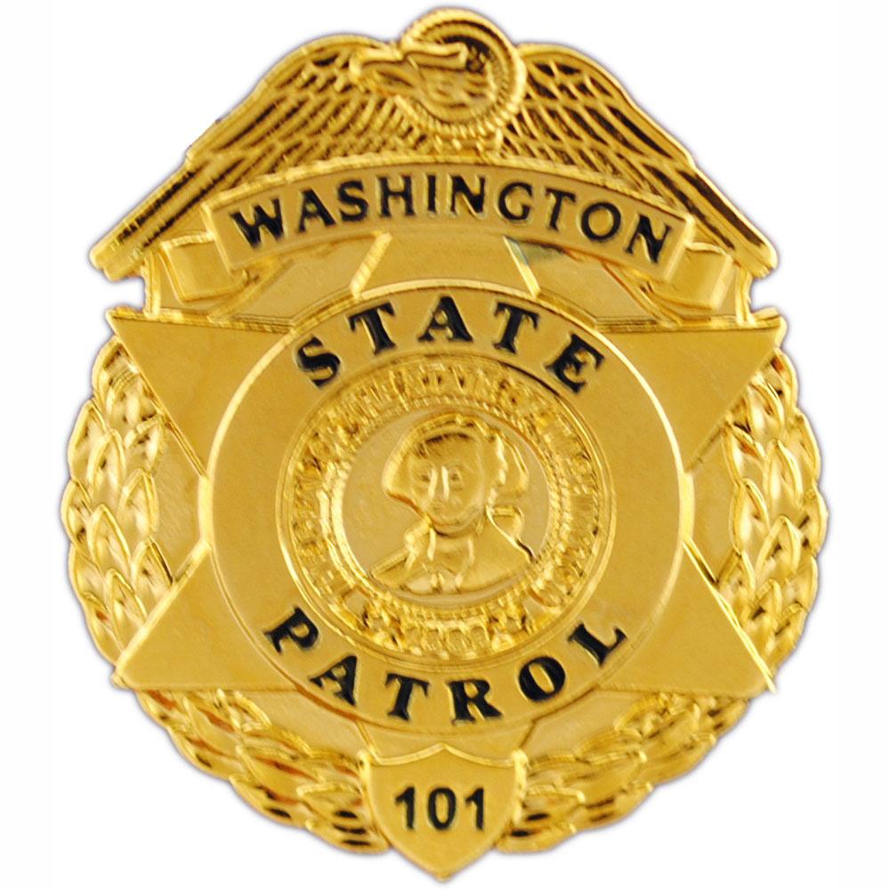 Washington State Patrol Badge Pin 1&#x22;