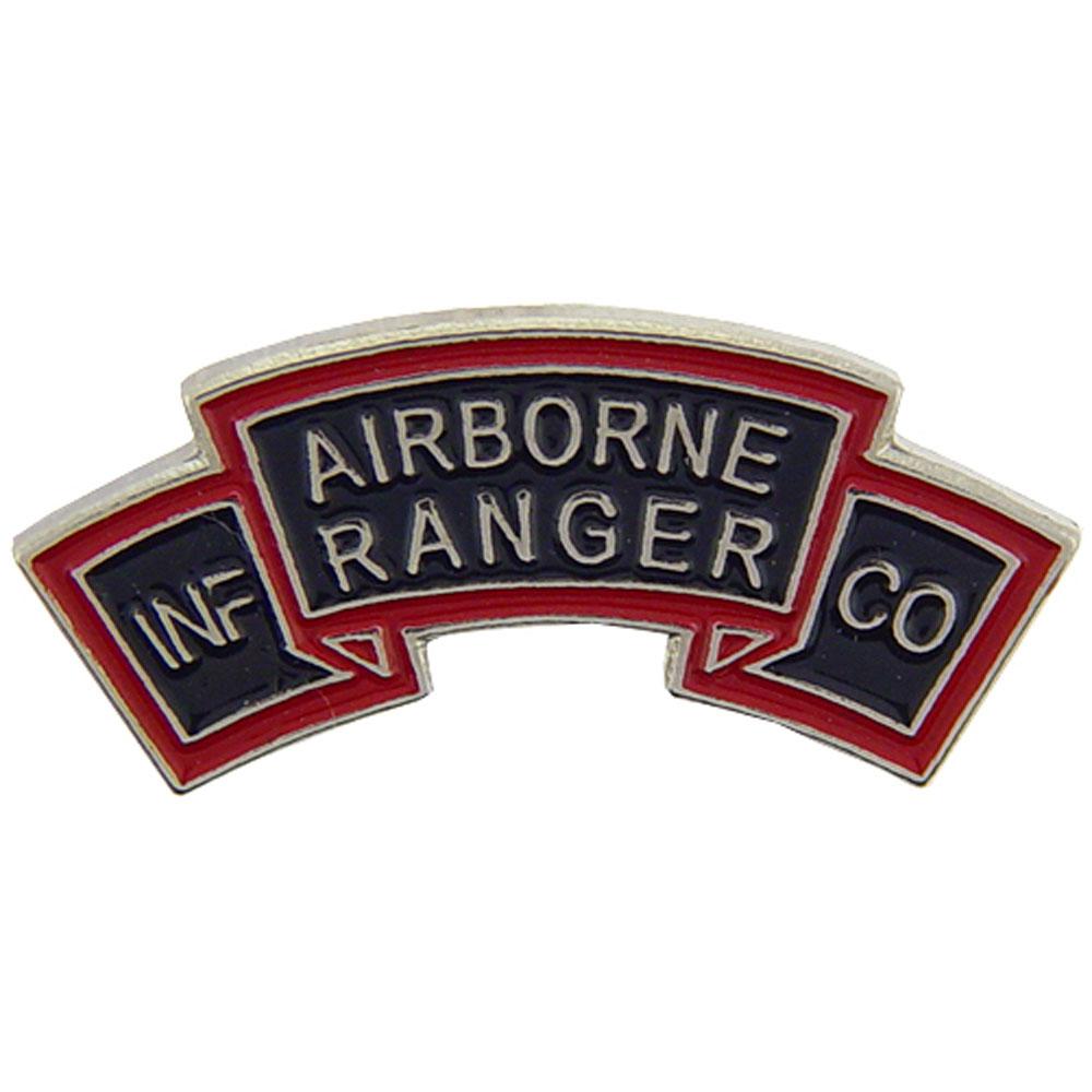 EagleEmblems P14813 PIN-Army,Ranger,A/B,TAB (1&#x27;&#x27;)