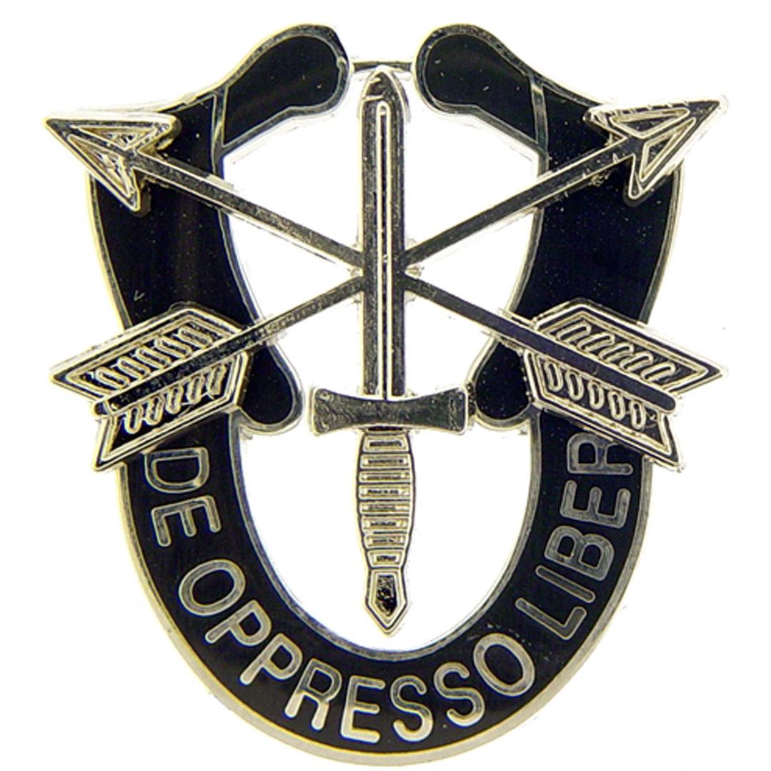 Special Forces De Oppresso Hat or Lapel Pin