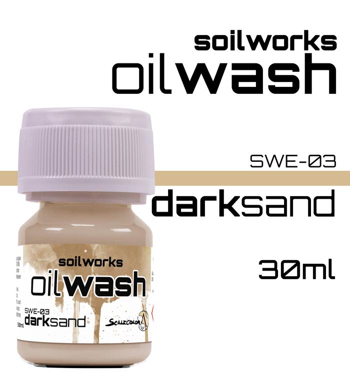 Soilworks - Dark Sand, Oil Wash