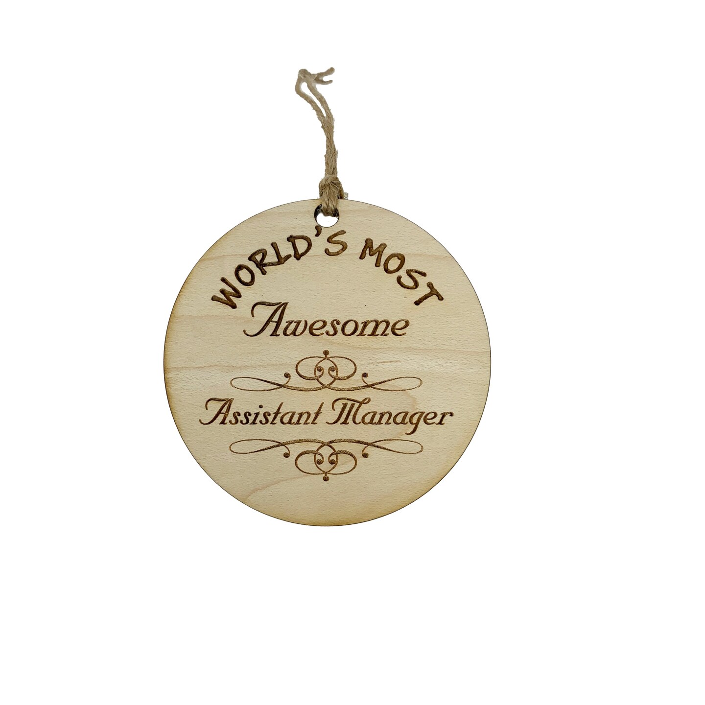 Worlds most Awesome Manager - Ornament Worlds most Awesome Manager - Ornament