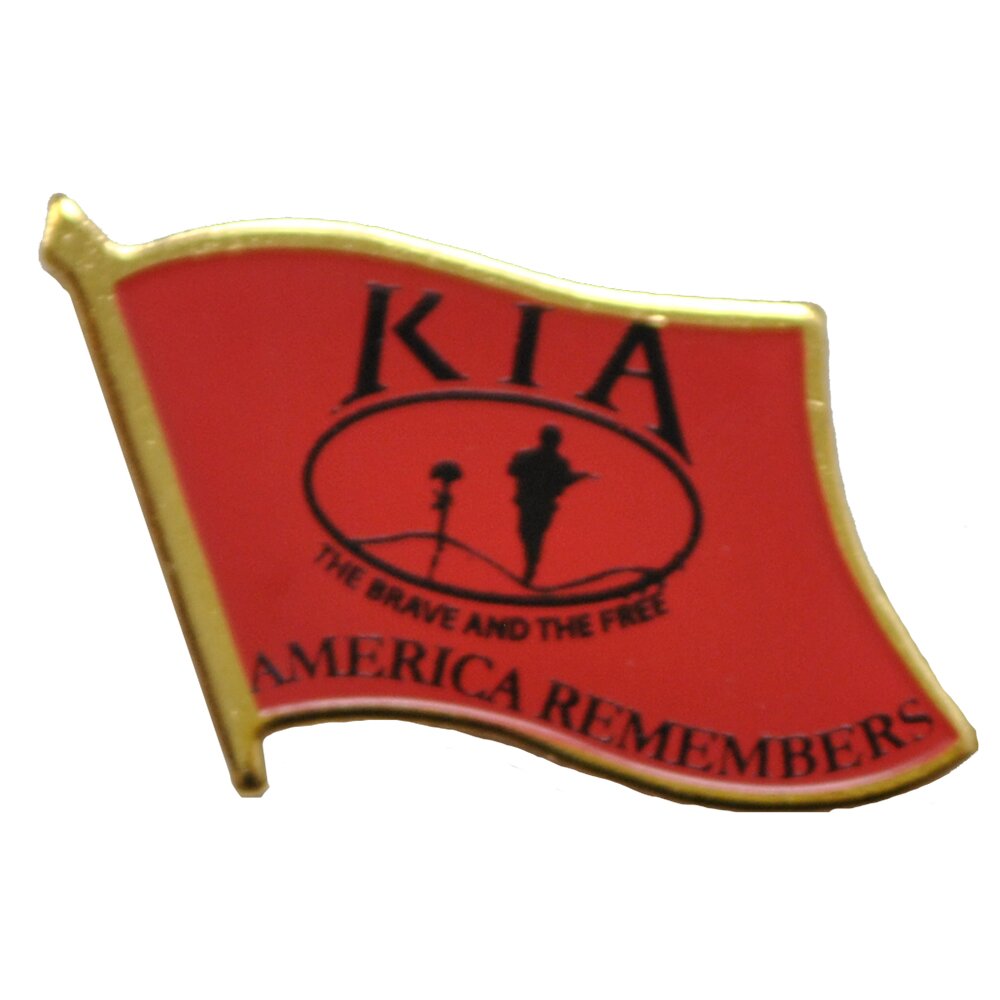 EagleEmblems P62618 Pin-Kia,Honor Flag,Red (1'') | Michaels