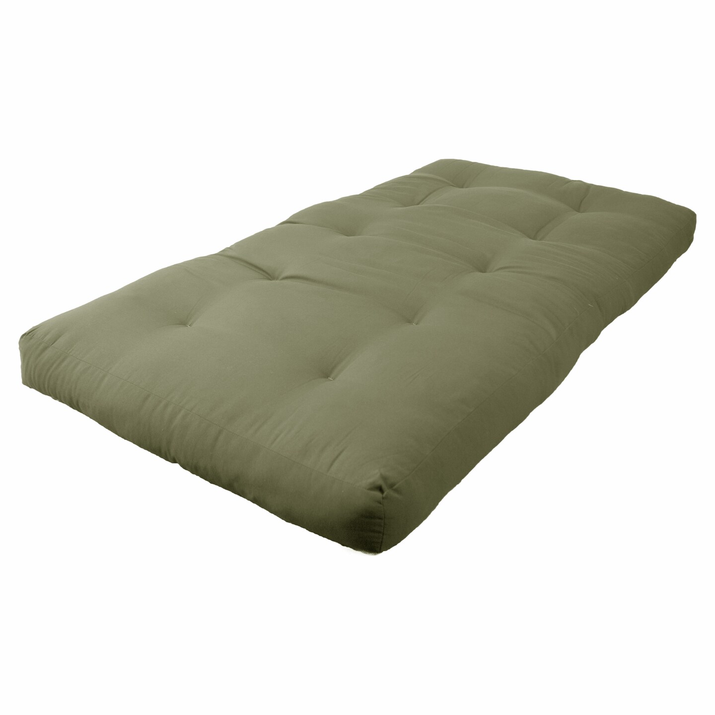 Blazing Needles Renewal 6-inch Twill Twin-size Futon Mattress - Sage - Sage