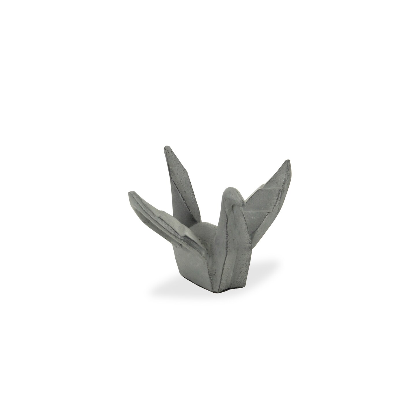 Contemporary Home Living 5.75&#x22; Gray Unique Sora Baby Handcrafted Origami Bird Figurine