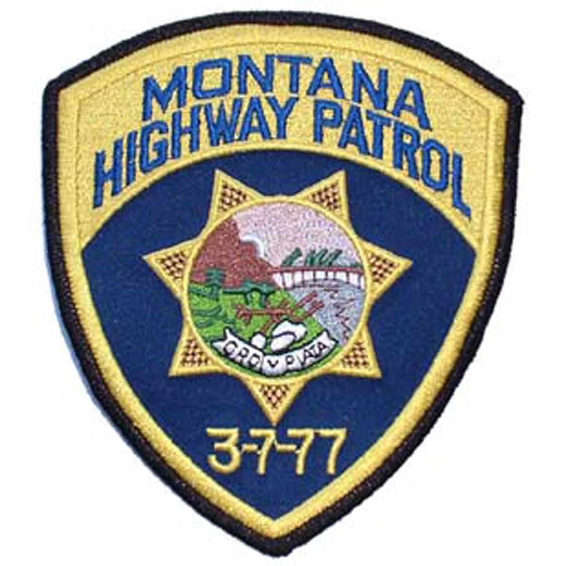 Montana Highway Patrol Patch 3&#x22;