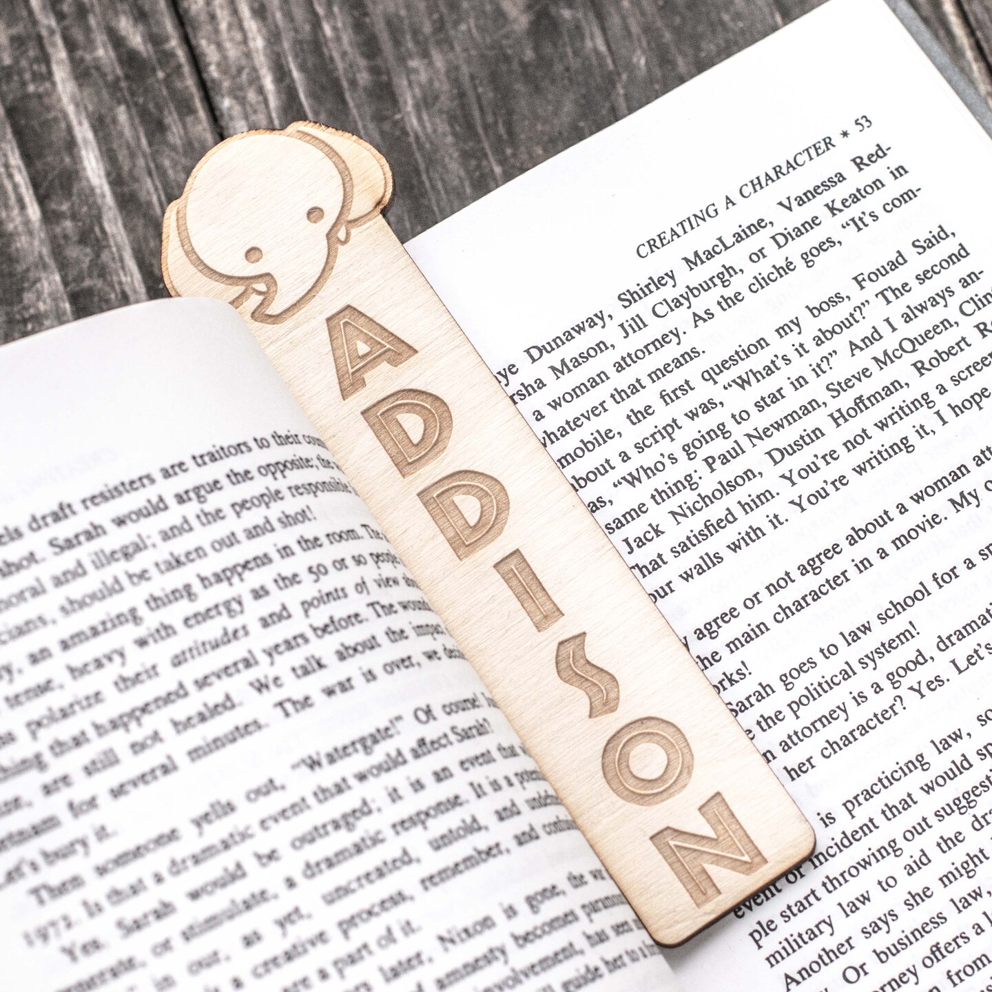 Bookmark - Cute Elephant