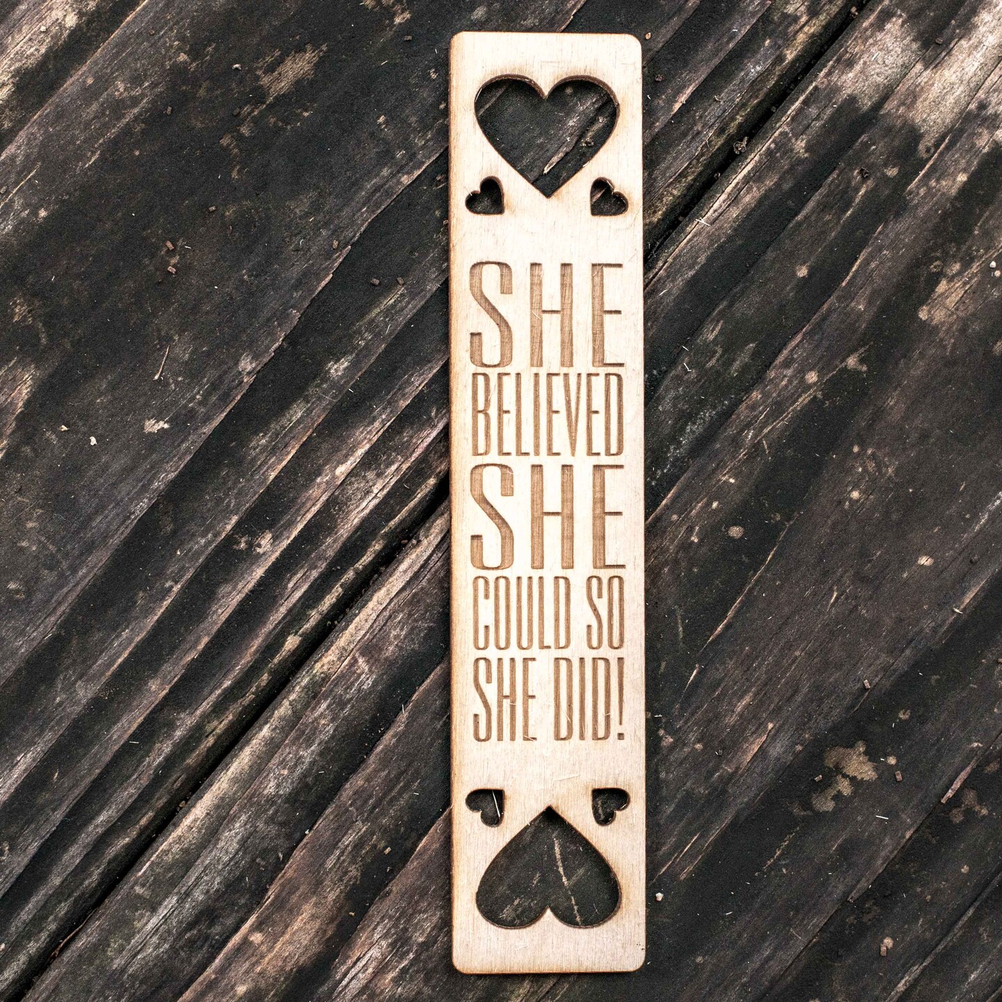 Bookmark - She Believed She Could
