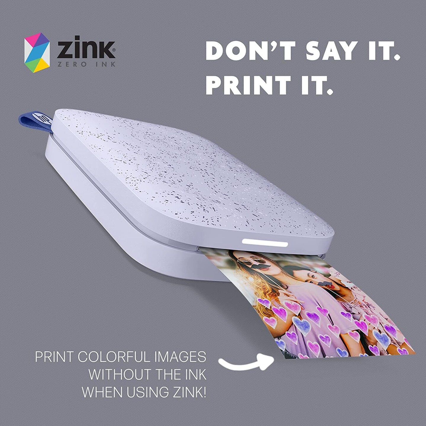 Zink 60 PK Photo Paper and Frames Bundle - Sticker Paper for HP Sprocket  Printer