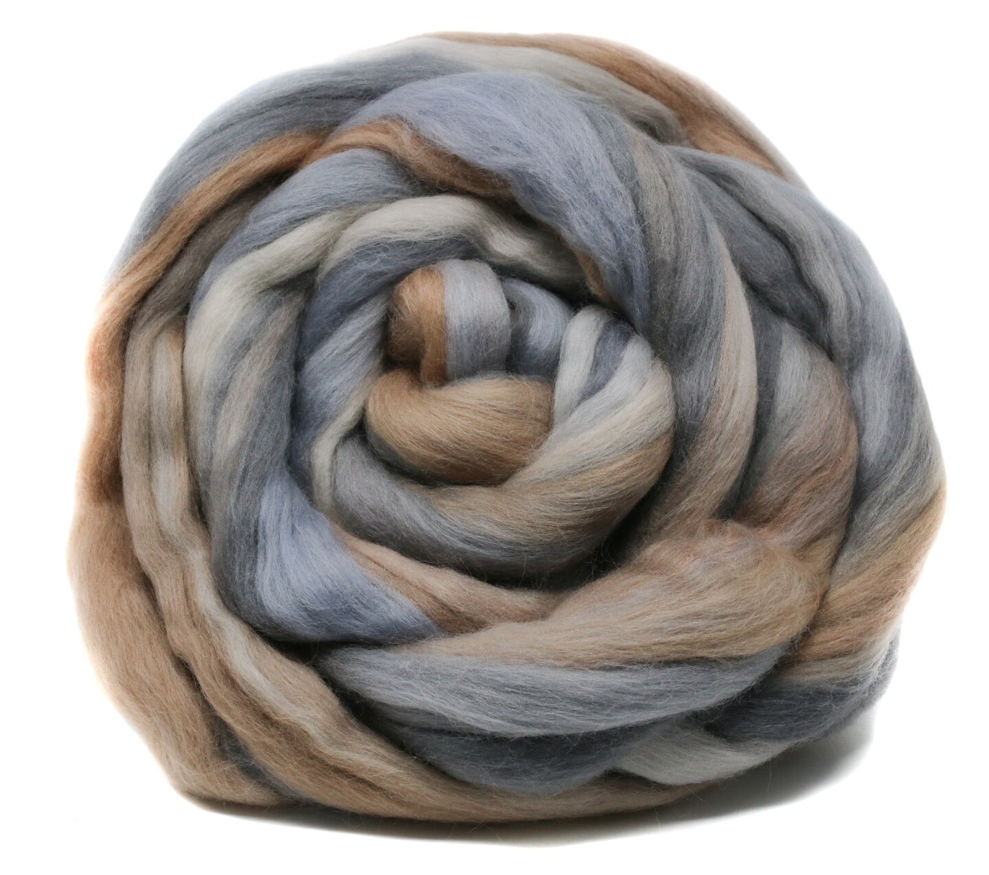 100% Superfine Merino Fiber: Top Notch. Soft Combed Top Roving Color Blend for Spinning, Felting, Weaving