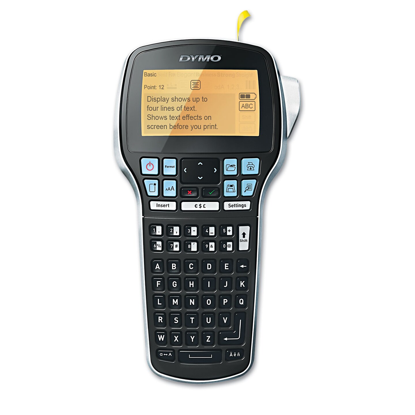 Dymo LabelManager 420P 4 Lines 4 3/50w x 2 6/25d x 8 23/50h