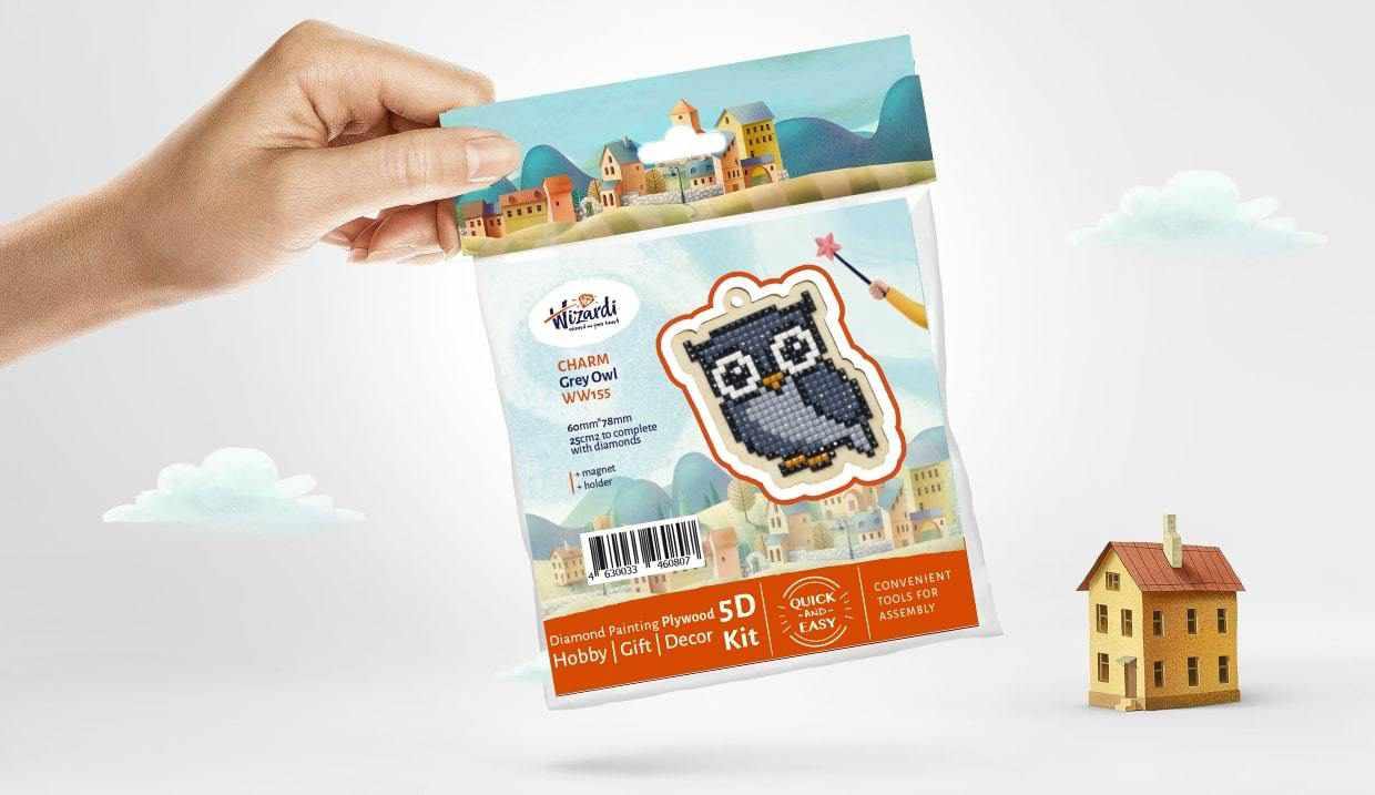 Cat Oliver WWP111 Diamond Painting on Plywood Kit