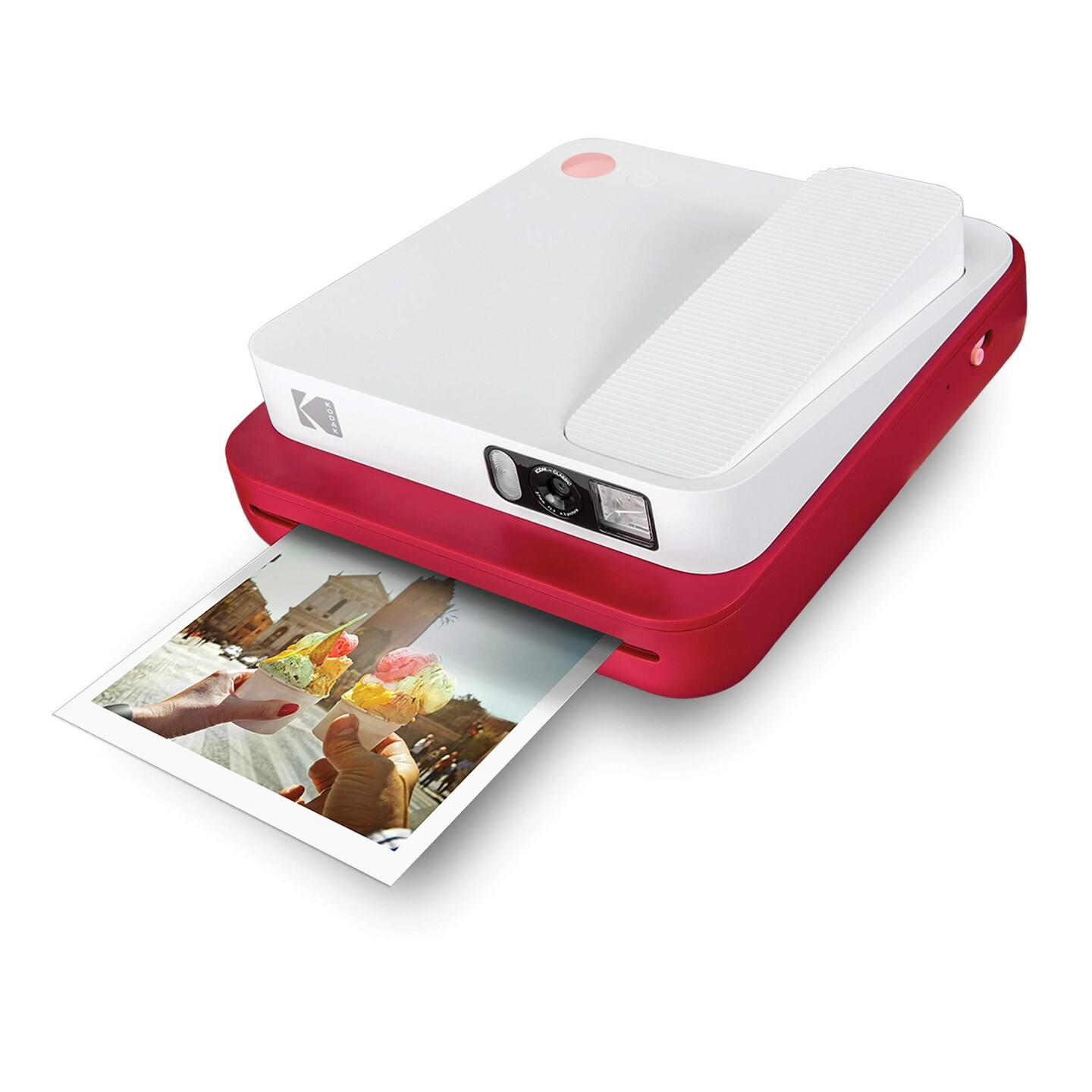 Kodak Smile Classic Digital Instant Camera for 3.5 x 4.25 Zink Photo Paper, Bluetooth &#x26; 16MP Pictures