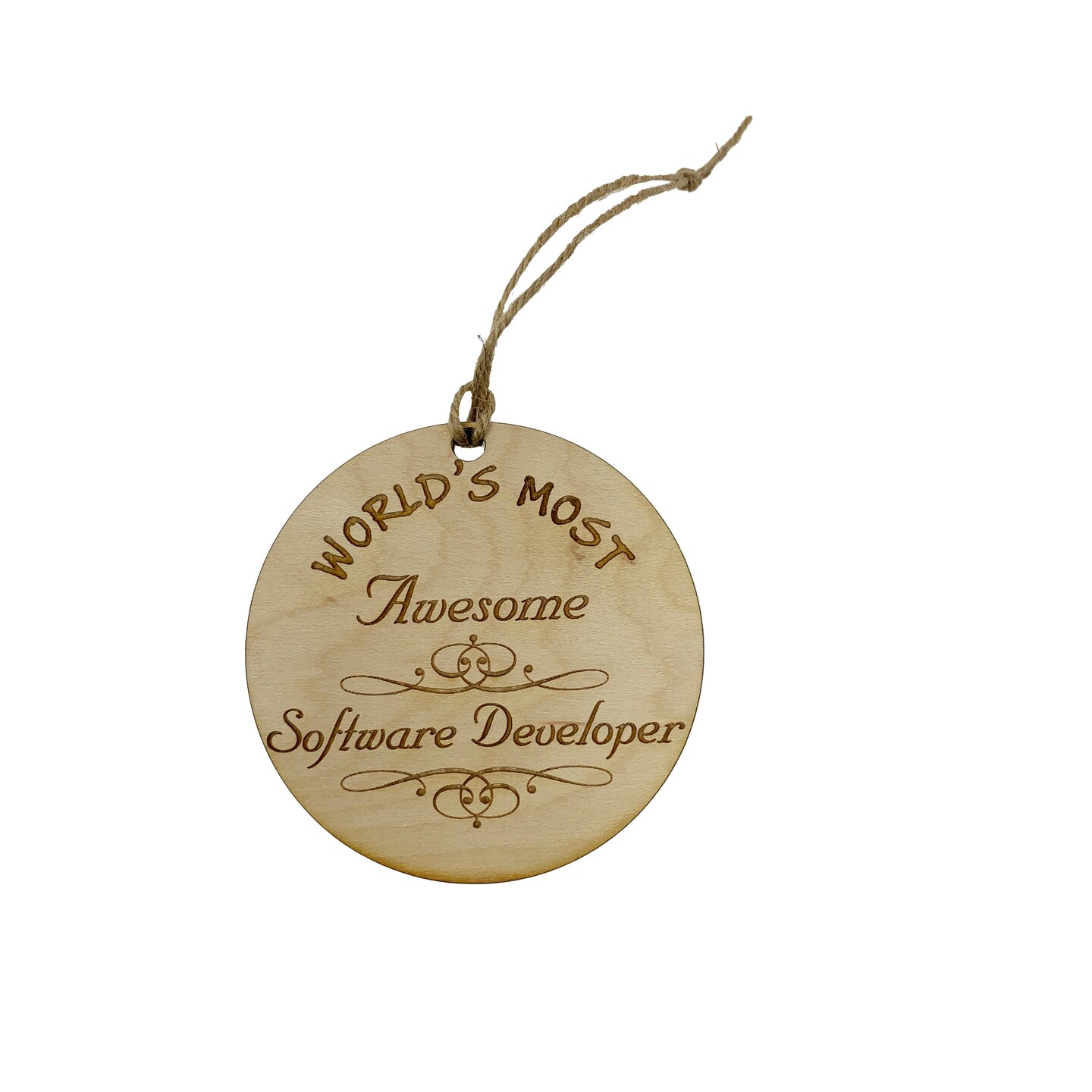 Worlds most Awesome Software Developer - Ornament Worlds most Awesome Software Developer - Ornament