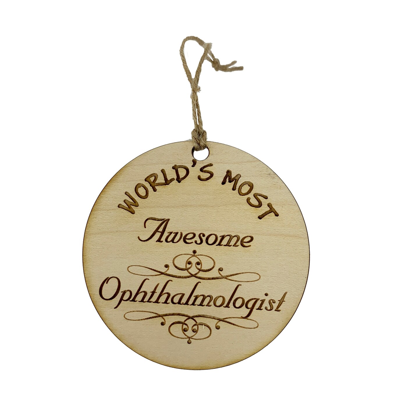 Worlds most Awesome Ophthalmologist - Ornament
