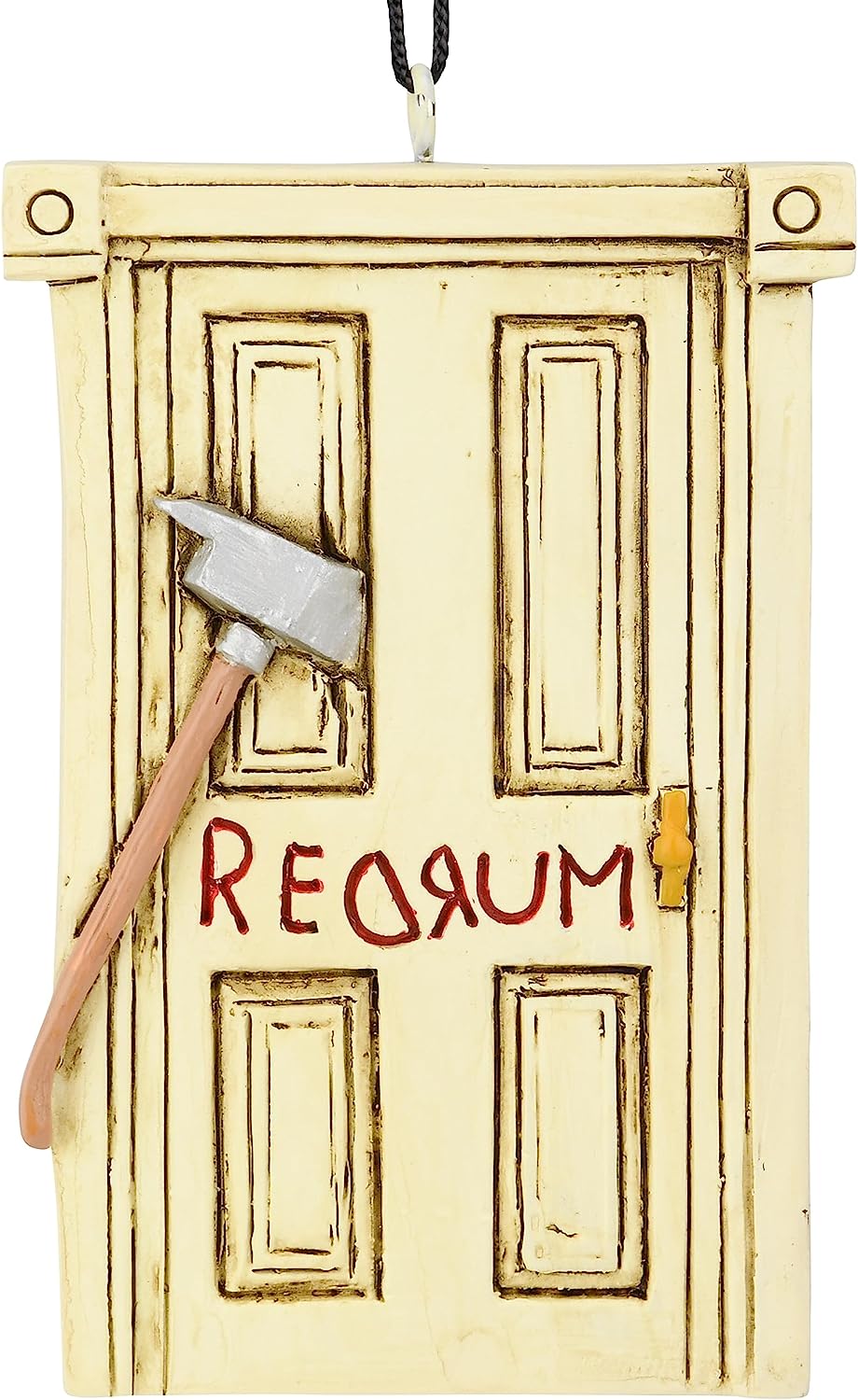 Tree Buddees Creepy Door with an Axe Through it Halloween/Christmas Ornaments