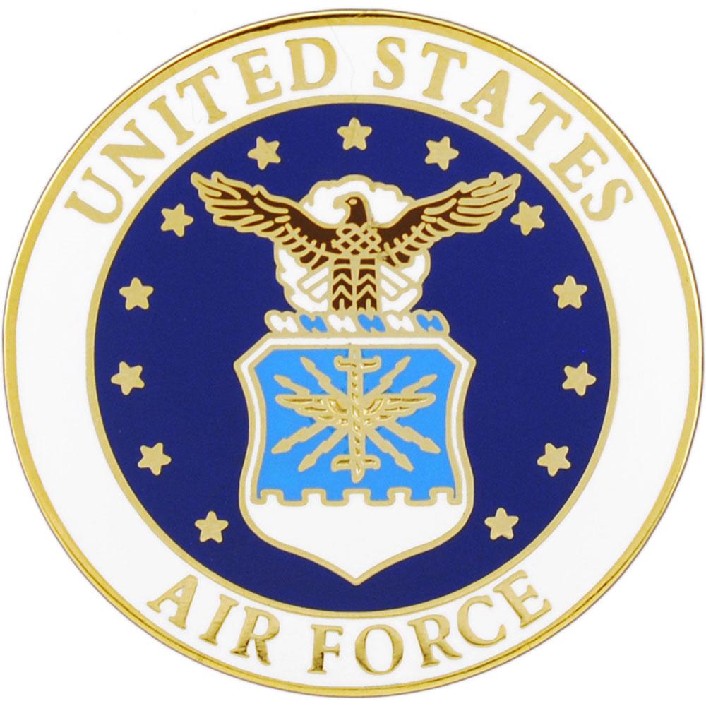 EagleEmblems P12656 PIN-USAF Emblem A (Mini) (1/2&#x27;&#x27;)