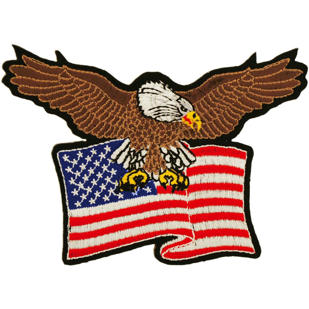 Eagle With USA Flag Patch