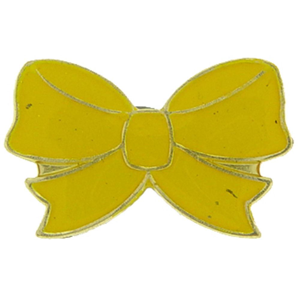 Yellow Ribbon Pin 1&#x22;