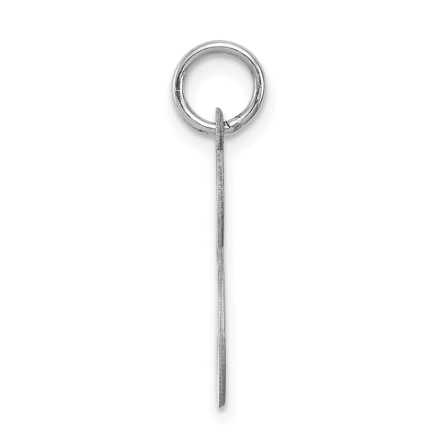 Sterling Silver Large Script Initial Letter S Charm Jewerly 21mm x 11mm
