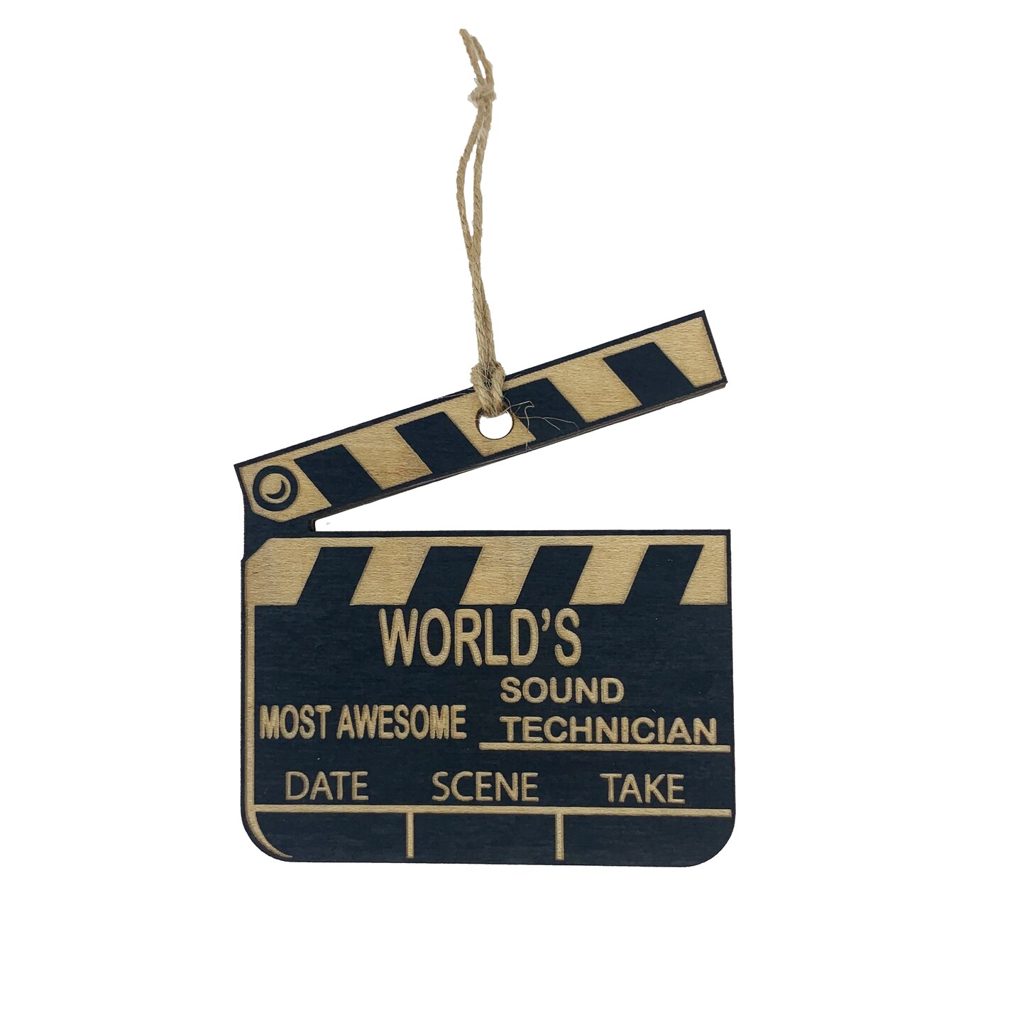 Worlds most awesome Sound Technician - Ornament Black Worlds most awesome Sound Technician - Ornament Black