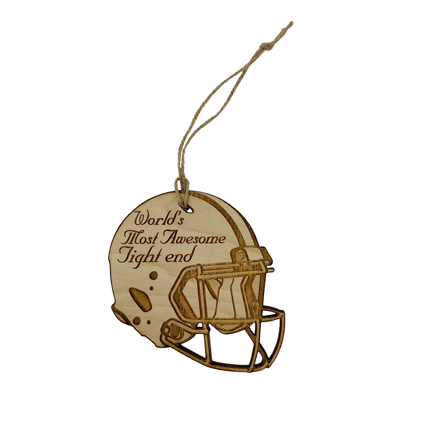 Worlds most Awesome Tight End - Ornament Worlds most Awesome Tight End - Ornament