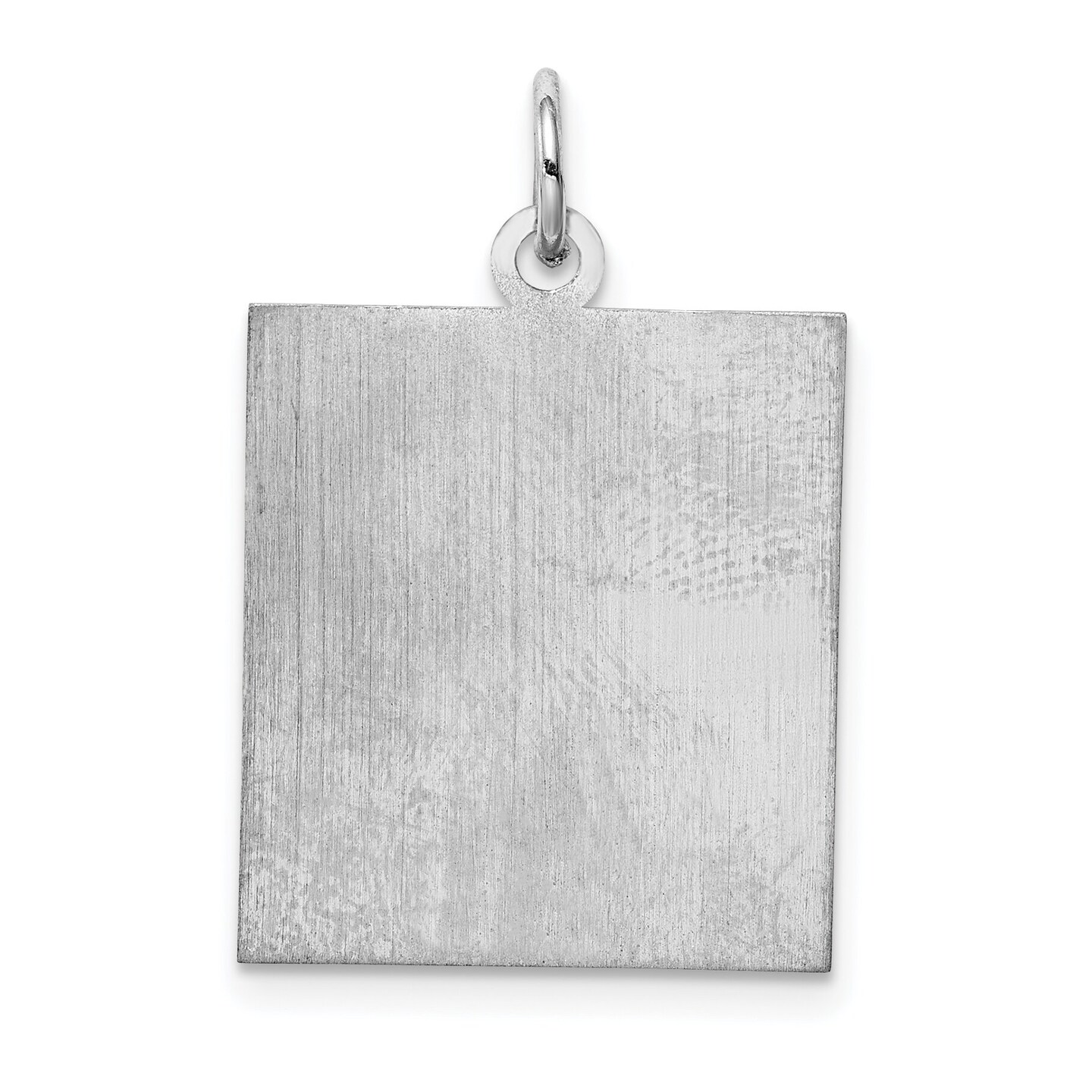 Sterling Silver Bingo Card Pendant Charm Jewelry 27mm x 18mm
