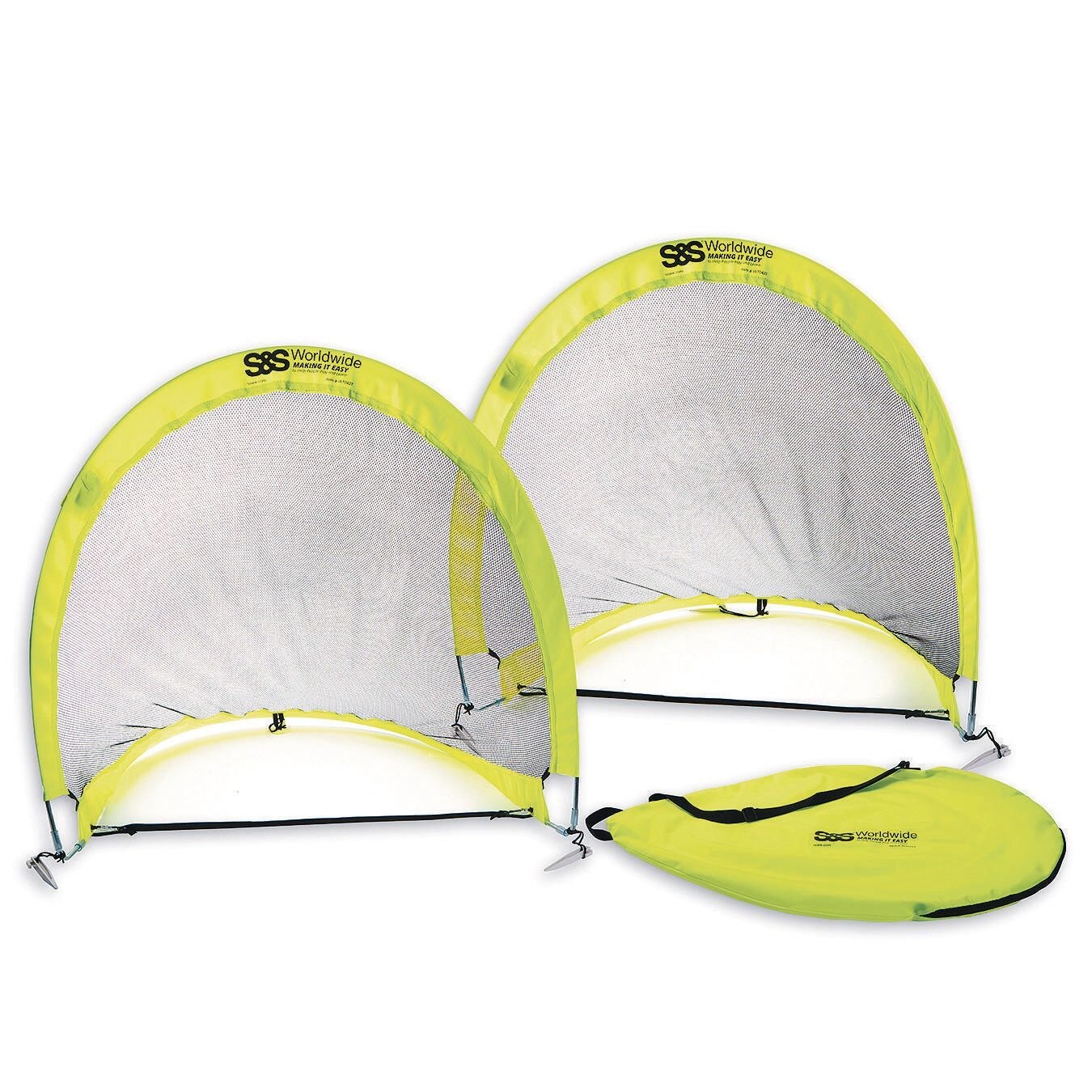 Small Pop-Up Soccer Goals (Set of 2)