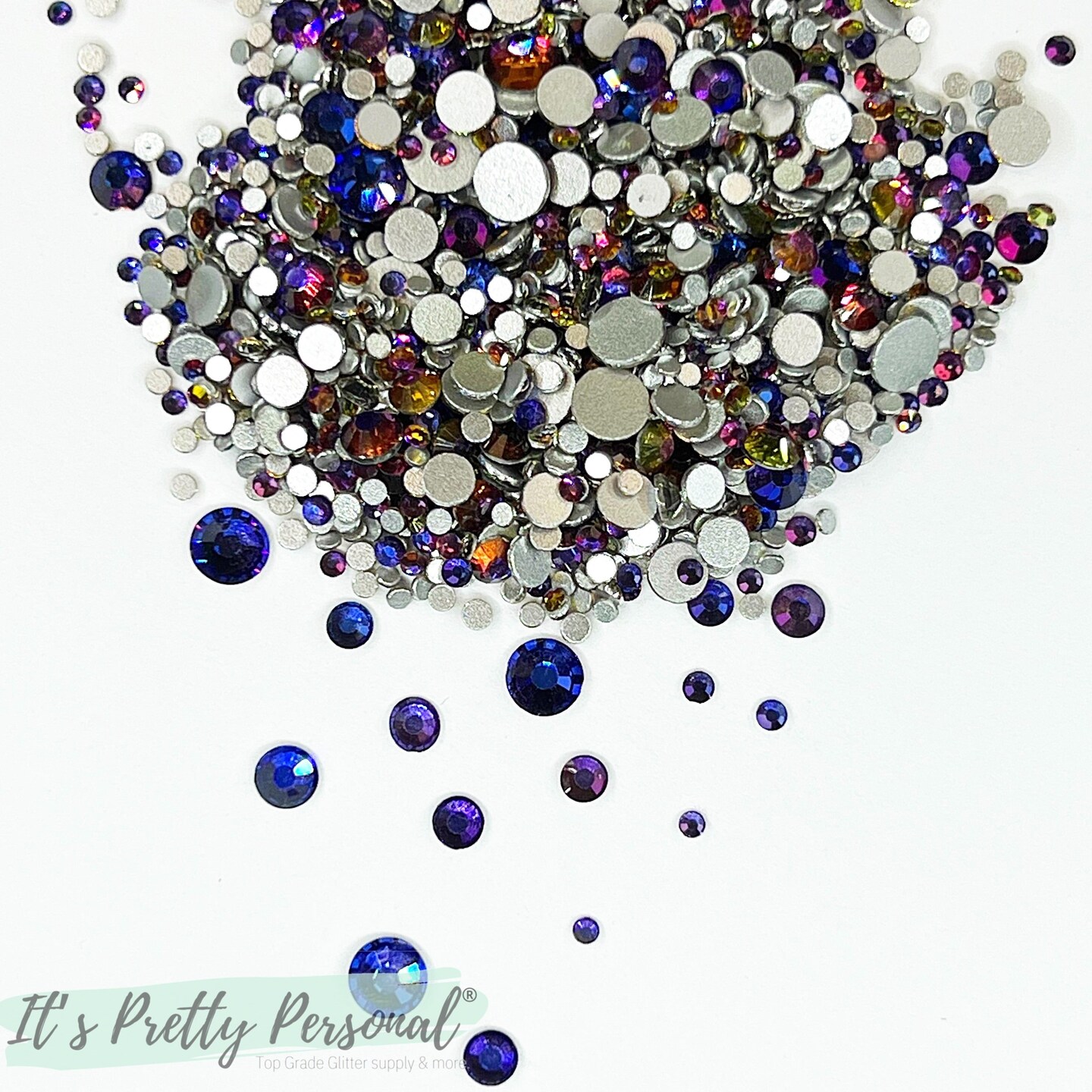 Mix #33- &#x22;Mood Ring&#x22;- Glass Rhinestones (~2880 stones per bag! SS3-SS20 mix)